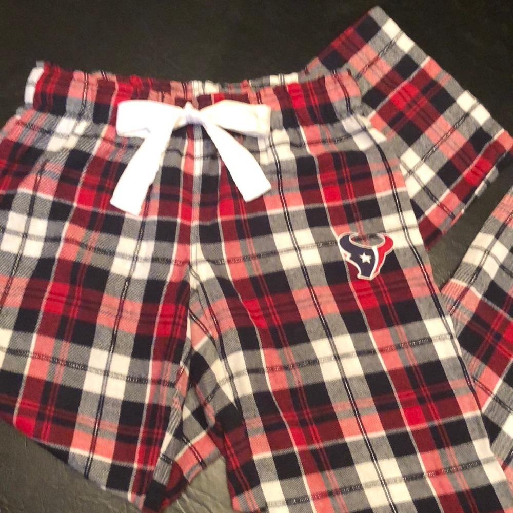 🏈Comfy, Texans Plaid Pajama Pants